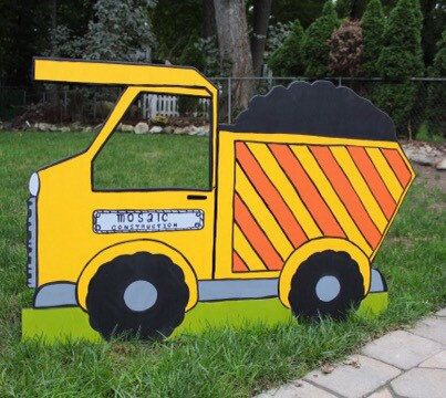 Construction Party Favors, Dump Truck Party, Construction Party Decorations, Dump Truck Birthday Party, Dump Truck Birthday, Construction Theme Birthday Party, Truck Photo, Construction Theme Party, Toms River Nj