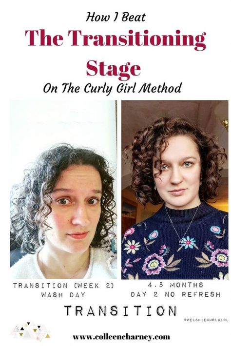 How I Beat The Transitioning Stage On The Curly Girl Method | Curly Hair Transition, Curly Girl Method Products, Method Products, Damaged Curly Hair, The Curly Girl Method, Sleeping Tips, Scalp Problems, Natural Hair Shampoo, Curly Hair Care Routine