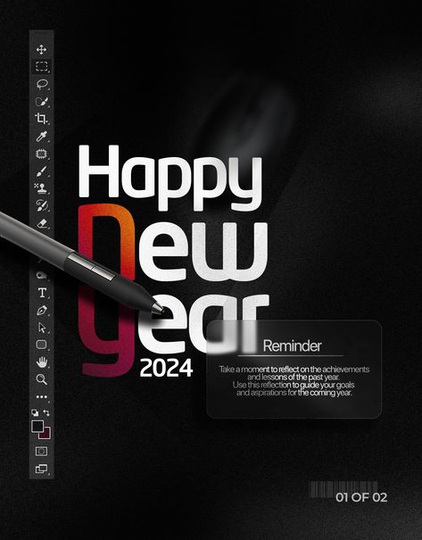 #graphicdesign #design #art #graphicdesigner #illustration #branding #logo #designer #graphic #digitalart #photoshop #artwork #illustrator #creative #artist #logodesigner #graphics #typography #marketing #photography #drawing #logodesign #dise #webdesign #designinspiration #brand #adobe #logodesigns #d #digitalmarketing Happy New Year Poster Graphics, Happy New Year Ads, Happy New Year Creative Ads, New Year Creative Ads, Hyper Market, Ui Design Principles, New Year Post, Psd Website, Friendship Photos