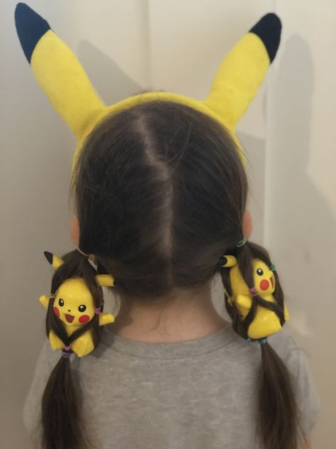 Pikachu Cool Pikachu, A Hairstyle, 2024 Ideas, School Creative, Haircut Pictures, Wacky Hair, Hair Png, Crazy Hair Day At School, Red Lobster