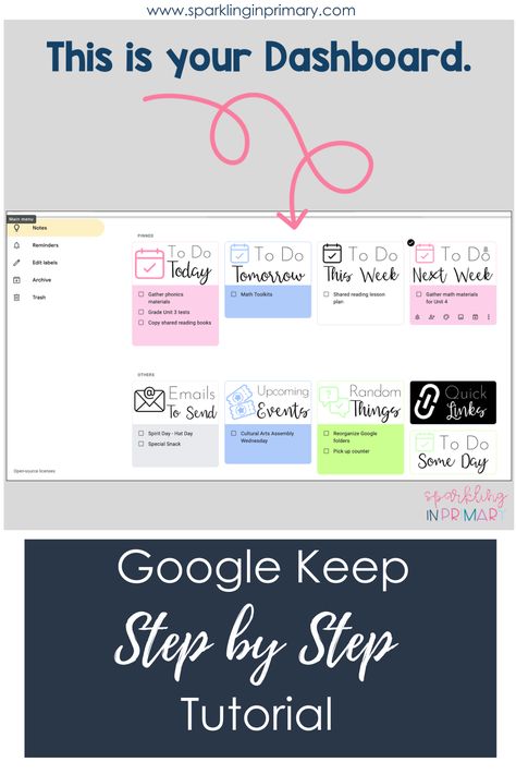 Headers in Google Keep happyplannerlayout #kidsdailyplanner #hobonichiplanner📜. Google Keep Headers, Google Drive Organization, Organized School, Free Digital Planner, Google Tricks, School Secretary, Google Keep, Digital Organization, School Technology