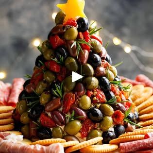 31M views · 66K reactions | Antipasto Cheese Ball Christmas Tree | Move over antipasto platters; this Antipasto Cheese Ball Christmas Tree is a showstopping appetizer!... | By Cafe Delites | Facebook Cheese Ball Christmas Tree, Antipasto Tree, Cheese Ball Christmas, Christmas Cheese Ball, Ball Christmas Tree, Christmas Tree Decor Ideas, Tree Decor Ideas, Christmas Cheese, Cafe Delites