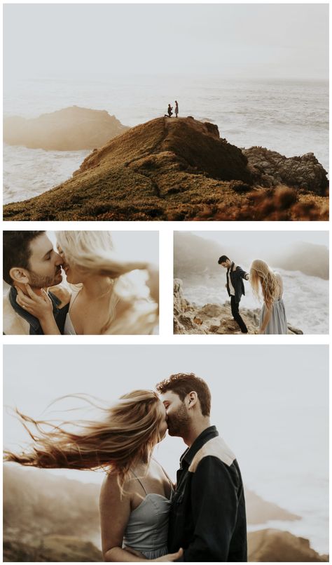 Big Sur Proposal | San Francisco Bay Area California Wedding and Engagement Photos | lynnchanglewis.com California Proposal Ideas, Big Sur Proposal, Big Sur Engagement Photos, California Proposal, Bay Area Engagement Photos, Dreamy Beach Wedding, Shoot Background, Malibu Beach Wedding, Big Sur Engagement