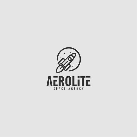 Daily Logo Challenge - Day 1 - Rocketship + Aerolite Rocketship Logo, Logo Challenge, Ship Logo, Rocket Ship, North Vancouver, Fantasy Map, Design Jobs, Job Opening, Design Assets