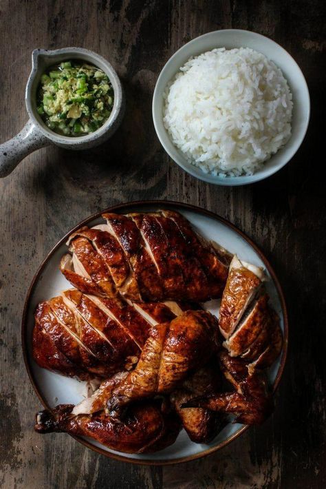 Peking Chicken, Peking Duck Recipe, Resepi Ayam, Asian Chicken Recipes, Five Spice, Ayam Bakar, Peking Duck, Oven Roasted Chicken, Easy Asian Recipes