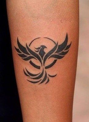 Phoenix Tattoos: Meanings, Tattoo Styles & Ideas Phoenix Tattoos, Phoenix Tattoo, A Tattoo, Phoenix, Tattoos, Black, Design