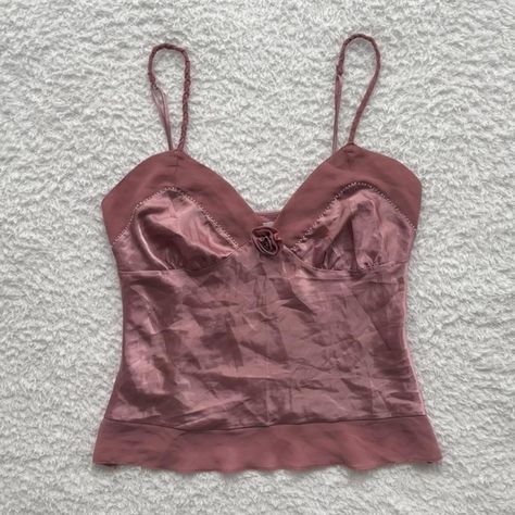 vintage y2k satin babydoll cami top, floral rose... - Depop Babydoll Cami Top, Satin Babydoll, Babydoll Cami, Rosé Details, Satin Cami, Ballet Girls, Top Floral, Soft Girl, Cami Top