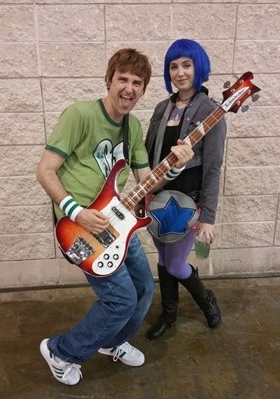 Scott Pilgrim Vs The World Halloween Costume, Scott Pilgrim Vs The World Halloween, Scott Pilgrim Costume Couple, Ramona Flowers And Scott Pilgrim Costume, Scott Pilgrim And Romana Flowers Costume, Romana Flowers Scott Pilgrim Costume, Romona Flowers Scott Pilgrim Costume, Lowkey Couples Costumes, Scott Pilgrim Couples Costume