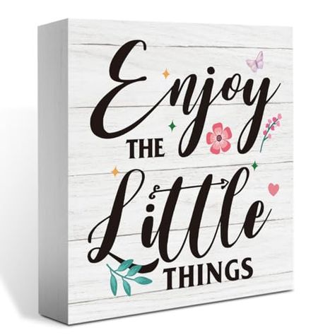 Rustic Spring Office Desk Decor, Spring Tiered Tray Decoration, Enjoy The Little Things Sign, Farmhouse Cute Cubicle Shelf Bathroom Decor Gifts for Women 5 x 5 In Cubicle Shelf, Cute Cubicle, Spring Tiered Tray, Tray Decoration, Shelf Bathroom, Spring Decorations, Enjoy The Little Things, Office Desk Decor, Decor Spring