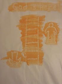 Flame: Creative Children's Ministry: Jacob's Ladder Hidden Picture Story and Painting. Jacob’s Ladder Craft, Jacobs Ladder Crafts For Kids, Jacob's Ladder Craft, Toddler Church Crafts, Ladder Craft, Camp Vbs, Jacobs Ladder, Preschool Bible Lessons, Kids Work