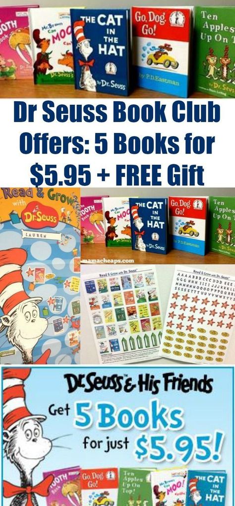 The BEST Dr Seuss Book Club offers - RIGHT HERE: https://www.mamacheaps.com/2018/01/best-dr-seuss-book-club-offers.html Dr. Seuss Book, Apple Hat, Winter Snack, Dr Seuss Books, Toddler Snacks, Fun Activities For Kids, Library Books, Dr Seuss, Busy Mom