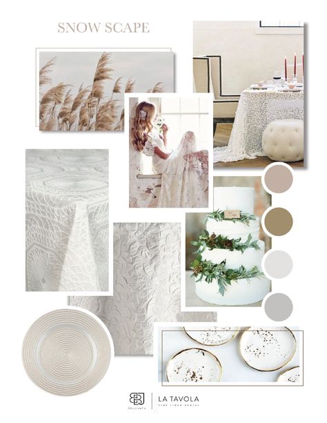 Mood Boards - Linen Rentals | Wedding Table Linen, Runners, Chair Covers | BBJ Linen Mood Board Winter, January Colors, February Colors, March Colors, November Colors, Showroom Inspiration, Color Mood, Wedding Table Linens, Rose Velvet