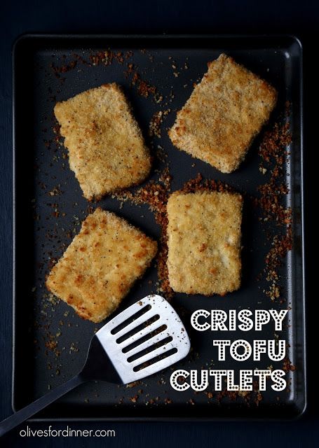 Super-Versatile Crispy Tofu Cutlets Parmesan Tofu, Tofu Cutlets, Breaded Tofu, Vegan Beans, Crispy Tofu, Baked Tofu, Tofu Recipes, Vegan Condiments, Vegan Eating