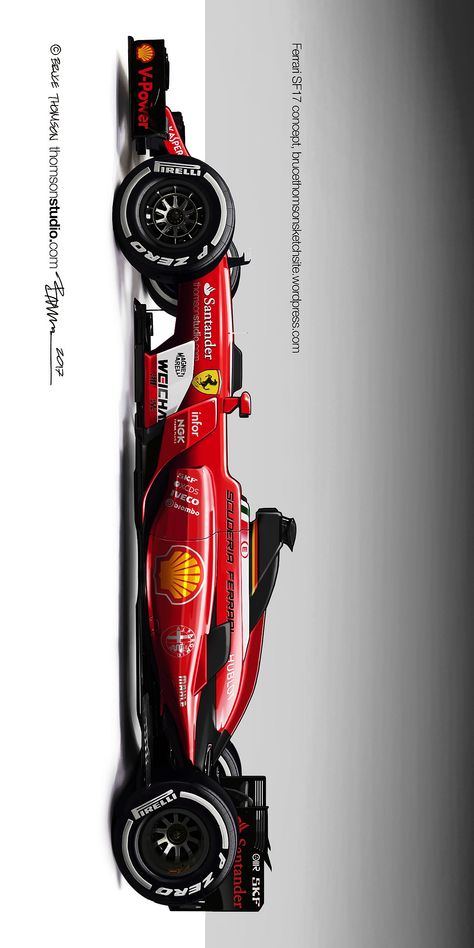 Ferrari Poster, F1 Art, F1 Wallpaper Hd, Formula 1 Car Racing, F1 Poster, Racing Posters, Concept Car Design, Formula 1 Car, Ferrari F1