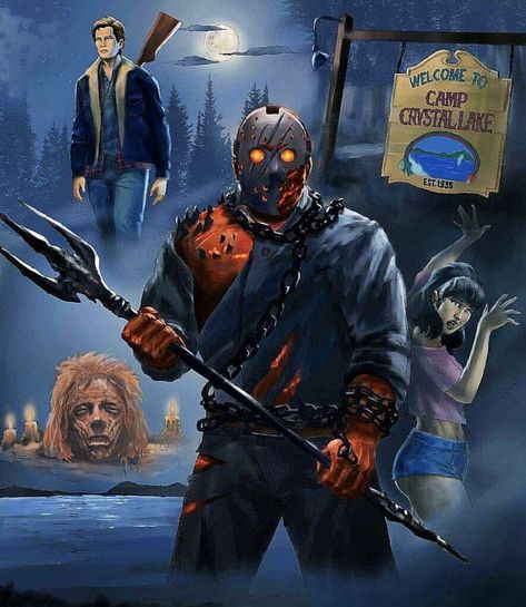 Savini Jason - Friday the 13th The Game Savini Jason, Jason Voorhees Art, Horror Slashers, Jason Horror, Tom Savini, Jason Friday, Jason Vorhees, Horror Photos, Friday 13th