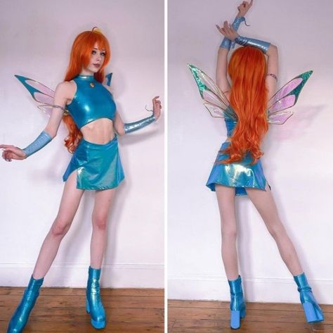 Red Hair Cosplay, Red Hair Halloween Costumes, Winx Cosplay, Movie Character Costumes, Hot Halloween Outfits, Pretty Halloween Costumes, Duo Halloween Costumes, Cute Couple Halloween Costumes, Trendy Halloween Costumes