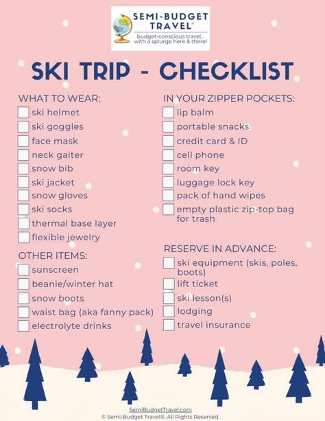 So, you've decided to go skiing for the first time! We've covered the basics of what you'll need, what to do, and where to go for your first time skiing on a (semi) budget! First time skiing tips, what to wear, and all the essentials for first time skiers. What to pack for your ski trip, plus a free checklist to plan for your ski vacation. What To Wear When Skiing, First Time Skiing What To Wear, Cute Ski Outfits Aesthetic, Aesthetic Skiing Outfits, What To Bring On A Ski Trip, Packing For Ski Trip What To Wear, Outfits For Ski Trip, What To Pack For Ski Trip, What To Wear On A Ski Trip