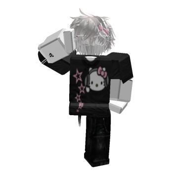 Hello Kitty Roblox Avatars, Male R6 Roblox Avatars, Roblox Avatar Boy, Roblox People, Roblox Avatars Boy, Hello Kitty Boy, Ava Roblox, Boy Avatar, Emo Roblox Outfits