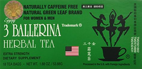 3 Ballerina Diet Tea Extra Strength for Men and Women 6 Boxes x 18 Bags * Check out this great product. (This is an affiliate link and I receive a commission for the sales) Ballerina Tea, Ballerina Diet, Tea Sampler, Red Tea, Caffeine Free, Herbal Supplements, Detox Tea, Gourmet Food, Herbal Tea