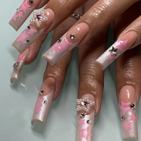 Ballet Nails, Grain Design, Heart Nail, Nagel Tips, Nail Remover, Manicure Tips, Nail Type, Coffin Press On Nails, Nail Length