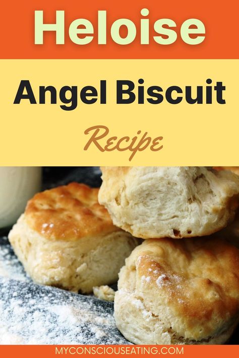 I swear by this Heloise Angel Biscuit recipe for light, fluffy biscuits every time. The secret? A touch of yeast that makes all the difference. These biscuits are perfect for breakfast or as a side for dinner. Enjoy the heavenly texture and taste! #HeloiseAngelBiscuit #BiscuitRecipe Angel Biscuits Recipe, Homemade Angel Biscuits, Angel Biscuit Recipe, Best Yeast Rolls, Side For Dinner, Yeast Dough Recipe, Angel Biscuits, Fluffy Biscuits, Yeast Rolls