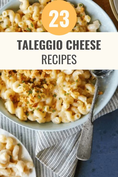 23 Taleggio Cheese Recipes I Can’t Resist – Happy Muncher Spinach Tart, Taleggio Cheese, Gremolata Recipe, Cheesy Cauliflower, Salmon Pasta, Cauliflower Steaks, Italian Cheese, Mushroom Risotto, Cheese Topping