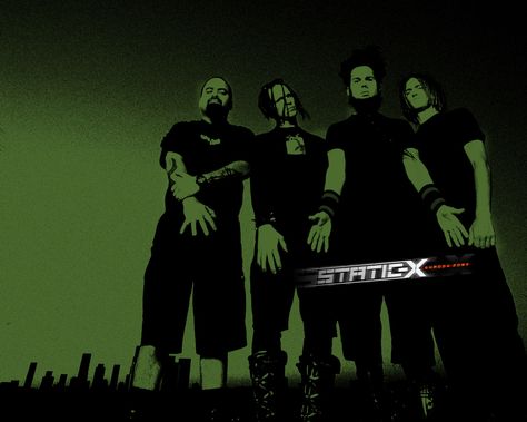 Static-X Wallpaper Wayne Static, Powerman 5000, Static X, X Wallpaper, Band Wallpapers, Push It, Rock Songs, Music Icon