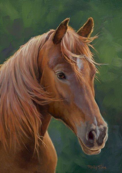 Brown Horse Painting, Realistic Horse Painting, Painting Tutorial Abstract, Bluebird Painting, Oil Painting Videos, Stallion Horse, Horse Brown, Simple Oil Painting, Wildlife Painting