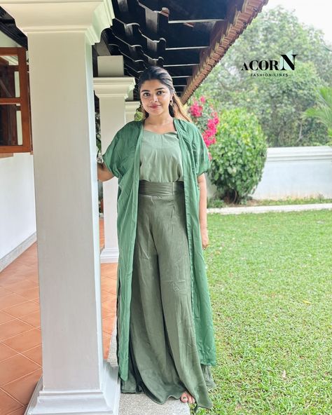 Chillin’ in this 3-piece coord set 🌿✨. Comfy, cute, and ready for anything! Available in all the shades you love. @ummukulzu_azar wearing our new collection Don’t miss out- grab yours now PS :size she is wearing is SMALL Can customise in more colours #casualvibes #acornfashionlines #coordset #newcollection Coord Set, New Collection, 3 Piece, Shades, How To Wear