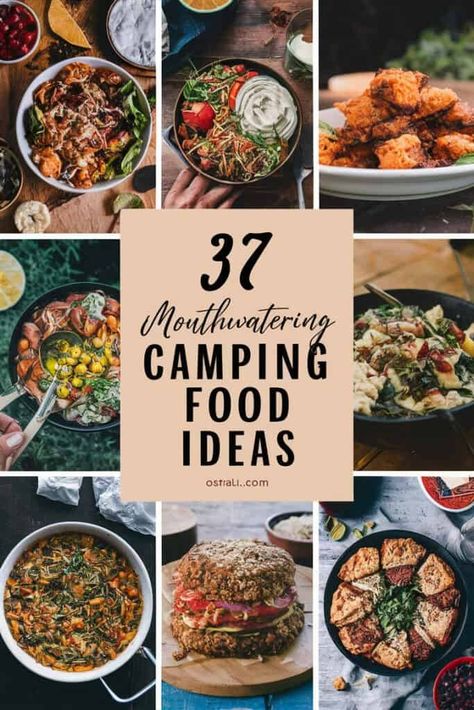 37 Mouthwatering Camping Food Ideas to Ignite Your Outdoor Adventure Camping Meals Aesthetic, Rustic Camping Meals, Fall Camping Meals, Glamping Dinner, Camp Food Ideas Make Ahead, Healthy Camping Meals, Glamping Food, Camping Dinner Ideas, Camp Lunch