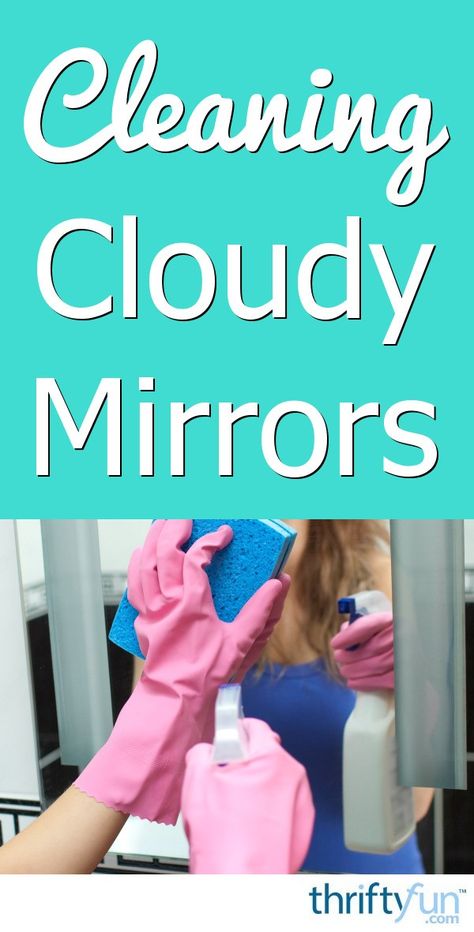 Cloudy mirrors can be the result of a residue build up on the face of the mirror or damage to the backing. To clean your cloudy mirror try either foam shaving cream or straight white vinegar in a spray bottle. Cleaning Mirrors Without Streaks, Cleaning Mirrors, Clean Mirrors, Glass Cleaner Recipe, Mirror Cleaning, Stained Mirror, Homemade Glass Cleaner, Cheap Mirrors, Mirror Cleaner