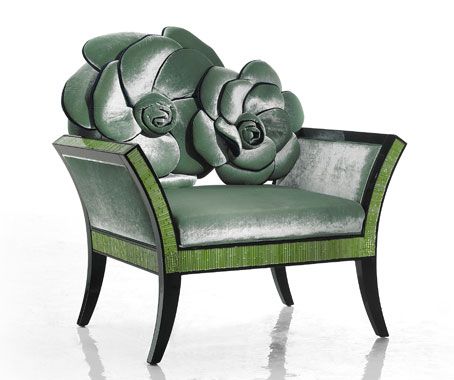 Green Armchair, Unique Chair, Funky Furniture, Furniture Hacks, Take A Seat, Comfortable Chair, Leather Armchair, Art Furniture, Unique Furniture