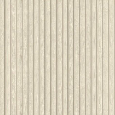 Slat Wallpaper, Wood Effect Wallpaper, Feature Wallpaper, Neutral Wallpaper, Glass Splashback, Wallpaper Modern, Striped Wallpaper, Slat Wall, Wooden Slats