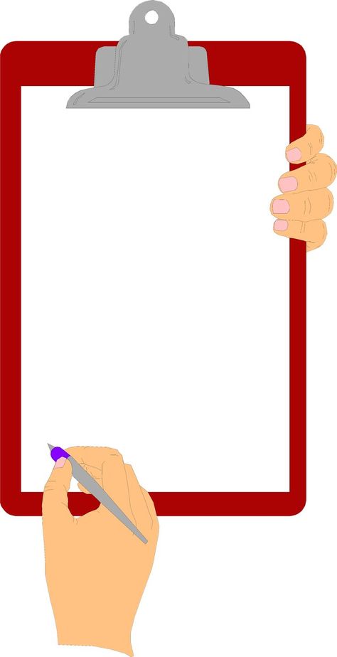 Free Stock Photo: Illustration of hands holding a blank clipboard | Clip art borders, Clipboard, Busy book Thank You Messages Gratitude, Army Couple Pictures, Handwriting Paper, Education Poster Design, Business Cartoons, Eid Card Designs, Colorful Borders Design, Page Borders Design, Frame Border Design