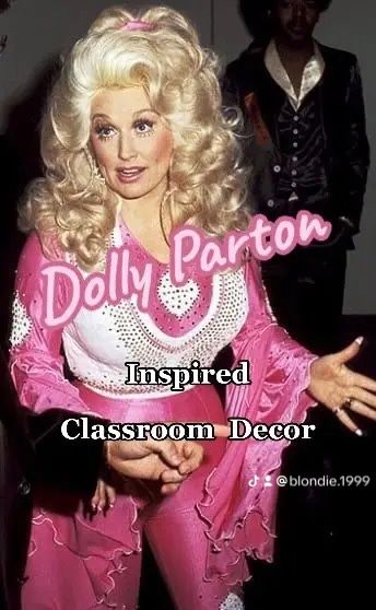 This would be such a cute classroom theme! Dolly is my HERO💖🪩✨ Dolly Parton Classroom Door, Dolly Parton Themed Classroom, Dolly Themed Room, Dolly Parton Classroom, Dolly Parton Theme, Cute Classroom, Teacher Clothes, Room Mom, Cute Themes