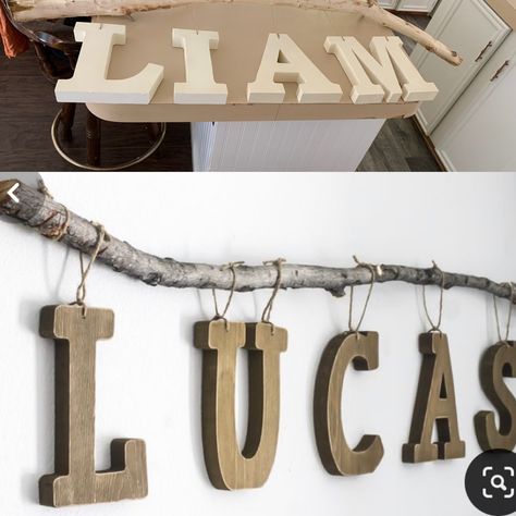 Woodland Nursery Decor Diy, Diy Nursery Signs Boy, Diy Nursery Decor Boy Wall Art, Diy Nursery Sign, Easy Diy Nursery Decor, Baby Diy Projects Nursery, Diy Woodland Nursery Decor, Diy Nursery Name Sign, Cricut Nursery Decor