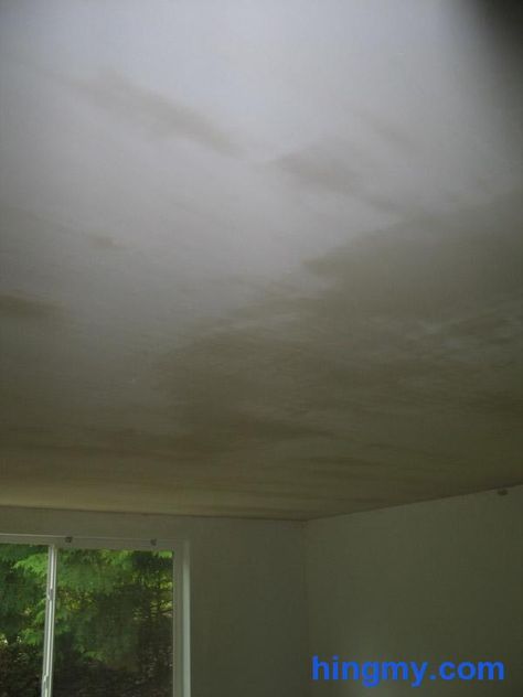 Skim Coating a Drywall Ceiling Skim Coating Ceiling, Skim Coat Ceiling, Skim Coating, Drywall Texture, Drywall Finishing, Ceiling Options, Trim Carpentry, Drywall Ceiling, House Flipping