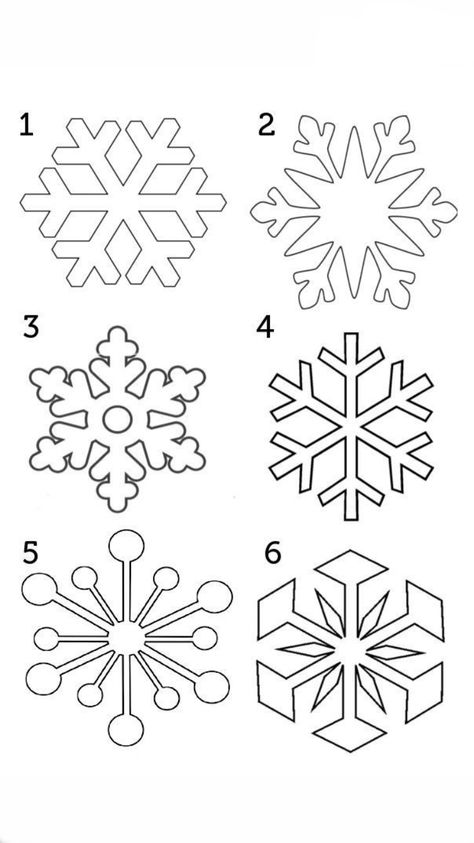 Teaching Kids Colors, Snöflingor I Papper, Printable Snowflake Template, Printable String Art Patterns, Snowflake Cutouts, Snowflake Template, String Art Patterns, Christmas Stencils, Navidad Diy