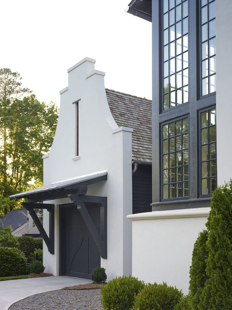 Beach Architecture, Cape Dutch, Commercial And Office Architecture, Entrance Gates Design, Dutch House, Studios Architecture, Modern Farmhouse Exterior, Spanish House, Detached Garage