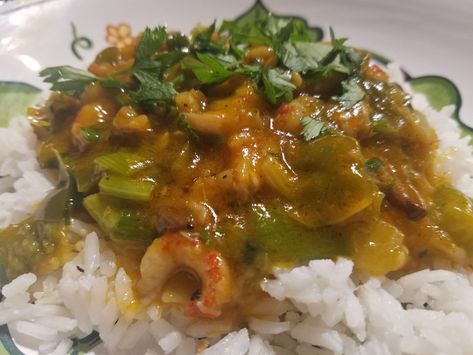 Easy Cheater Crawfish Etouffee Crawfish Ettouffe Recipe, Crawfish Dishes, Golden Mushroom, Canadian Recipes, Etouffee Recipe, Shrimp Etouffee, Crawfish Recipes, Louisiana Food, Golden Mushroom Soup