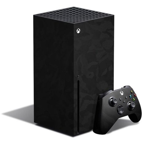 Xbox Series X Console, Skin Template, Custom Xbox, Skin Aesthetic, Custom Consoles, Skin Fortnite, Computer Desk Setup, Office Idea, Skin Minecraft