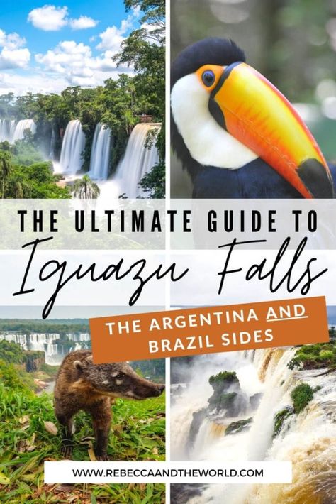 Visiting Iguazu Falls Argentina and Brazil Sides: What You Need to Know Iguazu Falls Brazil, Brazil Travel Guide, Iguazu National Park, Argentina Culture, Patagonia Travel, Travel Argentina, Visit Argentina, Travel Secrets, Iguazu Falls