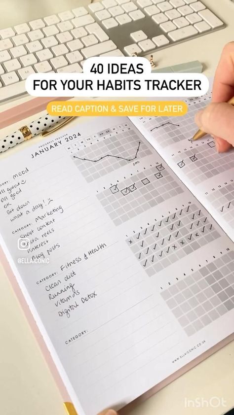 Pin on Ежедневник . #Organisation #Habit_Journal_Ideas #Life_Planner_Ideas #Health_Journal_Ideas Planner Setup Ideas, Habit Journal, Habit Tracker Ideas, Daily Routine Planner, Tracker Ideas, Planner Aesthetic, Habit Tracker Bullet Journal, Planner Setup, Bulletin Journal Ideas