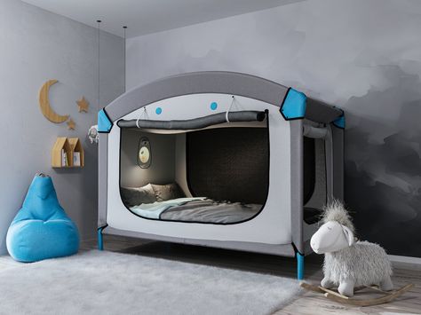 Smart Safety Beds For Special Needs - Cubby Beds Sleep Safe Bed, Bedroom Ideas Boys, Sensory Bedroom, Bedroom For Boys, Cubby Bed, Boy Onsies, Safety Bed, Waterproof Mattress Cover, Smart Bed