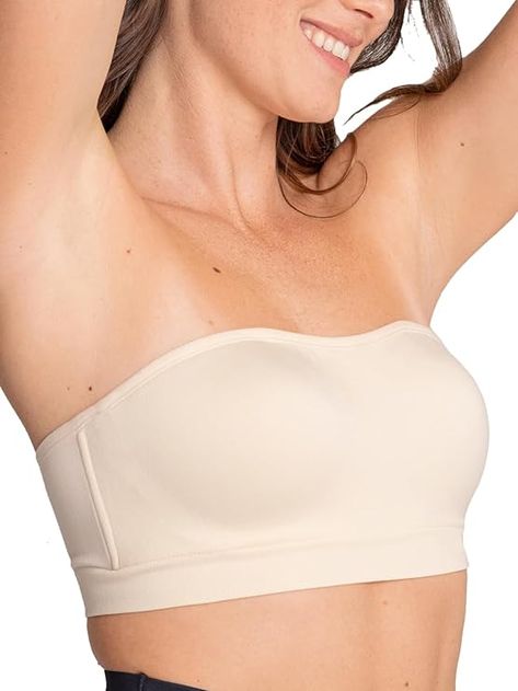 SHAPERMINT Convertible Strapless Bras for Women - Bandeau Bra, Strapless Top, Bandeau Top Seamless Strapless Bra, Wireless Strapless Bra, Best Strapless Bra, Tube Bra, Push Up Strapless Bra, Bra Strapless, Strapless Bras, Strapless Backless Bra, Strapless Bralette