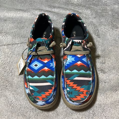 Description: * Men’s Multicolored Aztec Print Slip On Shoes !! Nwt Condition !! ** Offers Welcome ** Aztec Shoes, Ariat Shoes, Aztec Print, Stretch Lace, Slip Ons, On Shoes, Slip On Shoes, Slip On, Man Shop