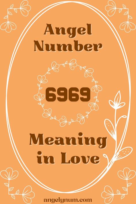 When it comes to your love life, the symbolism of the Angel Number 6969, as numerology dictates, indicates stability. Angel Number Meanings, Investment Tips, Number Meanings, Attract Money, Spiritual Enlightenment, Angel Number, The Flame, Angel Numbers, The Angel