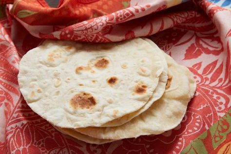 Pati's Mexican Table Favorites - Pati Jinich Pati's Mexican Table Recipes, Make Flour Tortillas, Shawarma Bread, Homemade Shawarma, Flour Tortilla Recipe, Homemade Tortilla Recipe, Homemade Horchata, Make Flour, Patis Mexican Table