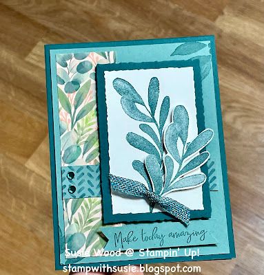 Stamp with Susie: You Are Beautiful Stampin Up You Are Beautiful Cards, You Are Beautiful Stampin Up Cards, Stampin Up You Are Beautiful, Frames Flowers, Thank You Flowers, Creative Card, Leaf Cards, How Lucky Am I, Card Crafts