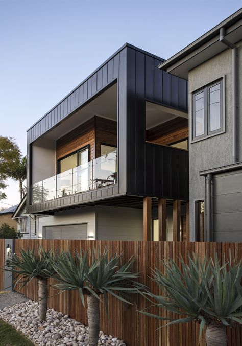 :: BRISBANE :: Gallery :: Big House Little House :: House Exterior Cladding, Christian House, House Cladding, Two Story House, Contemporary House Exterior, Residential Building Design, Duplex Design, Modern House Facades, Duplex House Design